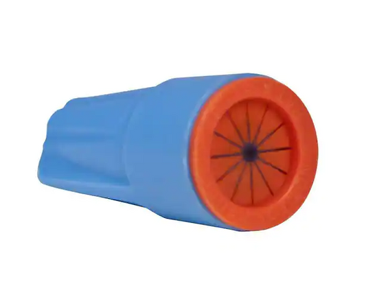Small Waterproof Wire Connectors, Aqua/Orange (20-Pack) -  9554371