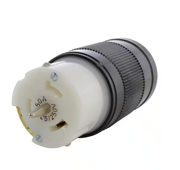 California Standard CS6364 50 Amp 125/250-Volt 4-Prong Locking Female Connector Assembly - 91007589929