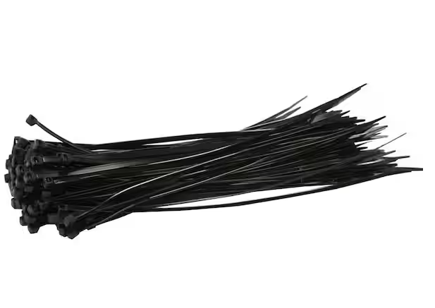 17 in. Black Nylon Cable Ties (500-Piece)