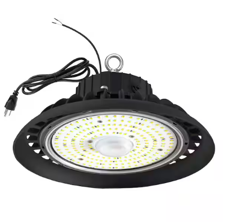 10 in. 300-Watt Equivalent Integrated LED Dimmable White High Bay Light 16000 Lumens 5000K - 91008747456