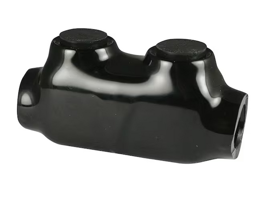 3/0-14 AWG Multi Tap Connector Insulated Inline Splice, Black - 91003915742