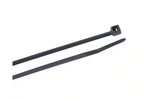 4 in. Black Cable Tie (30-Pack) - 9295729