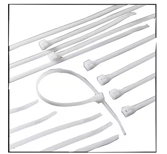 14 in. Natural Double Lock Cable Ties (500-Pack) - 9747411