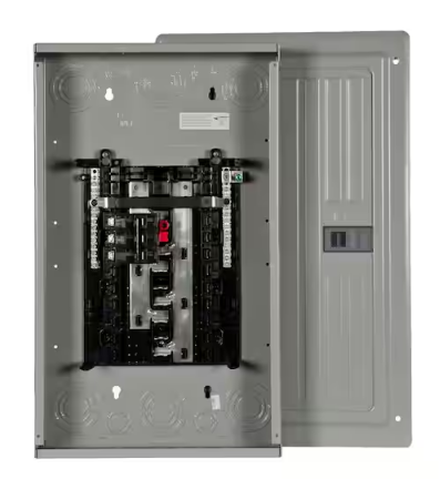 ES Series 100 Amp 12-Space 24-Circuit Main Breaker Indoor 3-Phase Load Center - 9516939