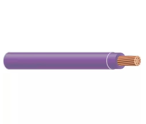 1000 ft. 8 Purple Stranded CU SIMpull THHN Wire - 91001363842