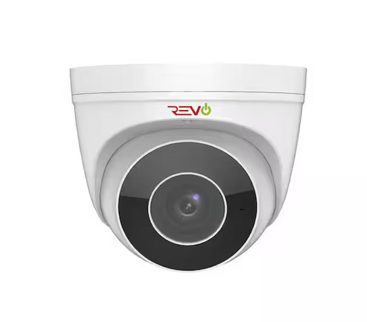 4MP IP Commercial Grade Indoor/Outdoor Surveillance Turret Camera with Motorized Lens & Built-In Microphone - 91003066729