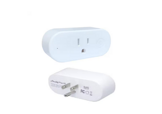Plus Plug US, WiFi and Bluetooth Operated Smart Plug with Power Measurement, Home Automation, Monitor Appliances - 91010485325