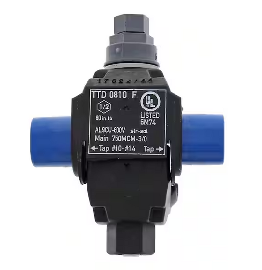 Main 750 - 3/0 AWG, Tap 10-14 AWG B-Tap Connector - 91003531839