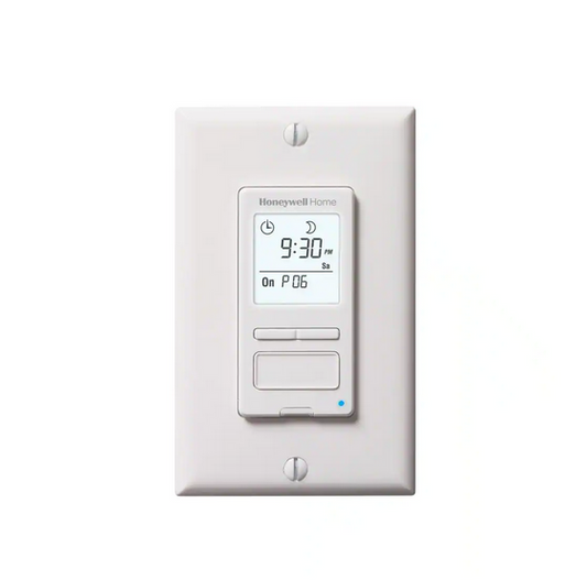 120-Volt 7-Day Programmable Indoor Light Switch Timer with Automatic Daylight Savings - 91000524139
