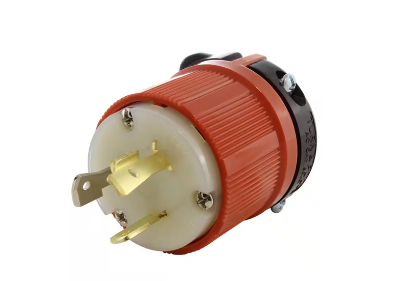20 Amp 277-Volt NEMA L7-20P 3-Prong Industrial Grade Locking Male Plug - 91004336639