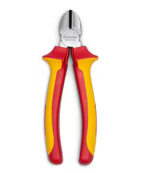 6 in. VDE 1000-Volt Insulated Diagonal Cutting Pliers - 91007442807