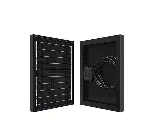 10-Watt 12-Volt Monocrystalline Solar Panel