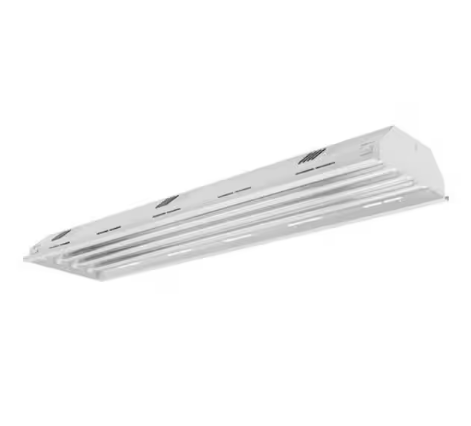 4 ft. 4-Light T8/T12 LED White High Bay High Output 6500K (LED Tubes Included) - 91010375932