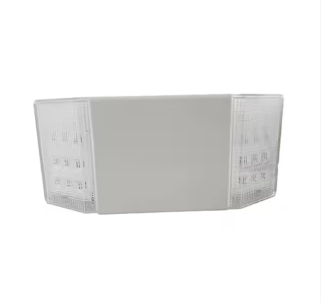 Integrated LED White Dual Head-LED Emergency Light (Pack of 2) - 91009558488