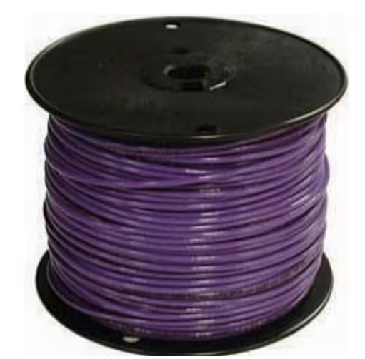 500 ft. 8 Purple Stranded CU SIMpull THHN Wire - 91001363844