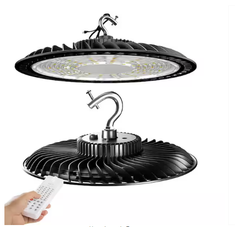 Smart 250Ｗ LED High Bay light with motion sensor 35000lm UFO High Bay Light AC100-277V High bay led light-2Pack - 91012247564