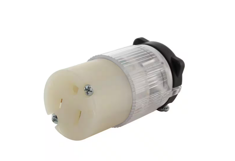 15 Amp 125-Volt NEMA 5-15R 3-Prong Household Female Connector With Power Indicator - 91004336663