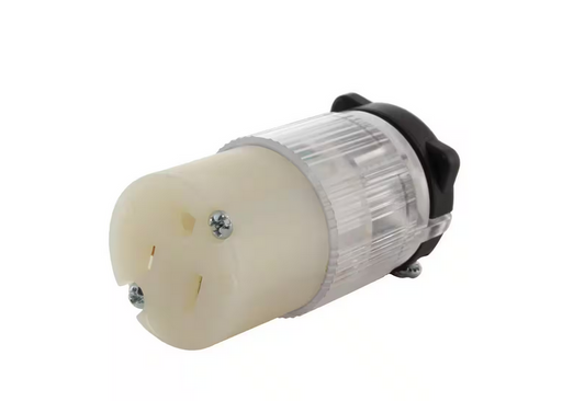 15 Amp 125-Volt NEMA 5-15R 3-Prong Household Female Connector With Power Indicator - 91004336663