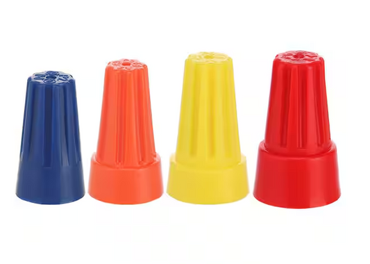 Assorted (Blue, Orange, Yellow and Red) Standard Wire Connectors (360-Pack) - 91009064260