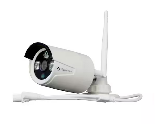 Wireless 720P Outdoor Bullet Security Camera Add-On/Replacement (Button Type) - 91006837157