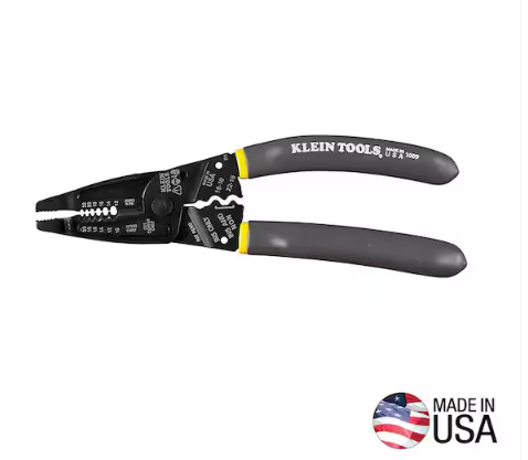 Klein-Kurve Long-Nose Wire Stripper, Wire Cutter, Crimping Tool - 91010882404