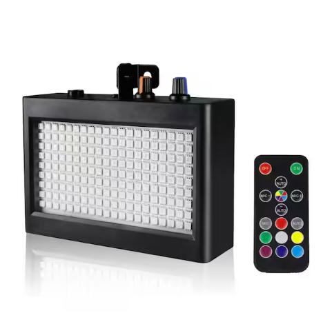 Super Bright Flash Stage Strobe Light, Sound Activated and Speed Control RGB Strobe Light, Flash Party Lighting - 91012246631