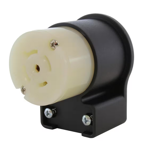 NEMA L21-20R 20 Amp 3-Phase 120/208-Volt 3PY, Elbow 5-Wire Locking Female Connector UL, C-UL Approval - 91010655940