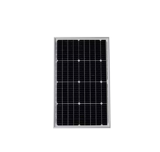 50-Watt Monocrystalline Solar Panel for RV's, Boats and 12V Systems