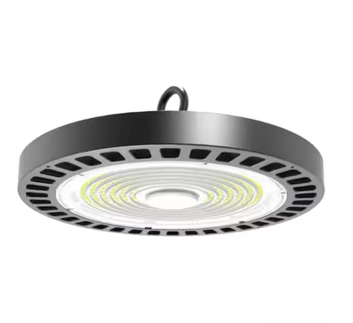 10.8 in. 250 Watt Equivalent Integrated LED Dimmable Black High Bay Light, 5000K - 91010338301