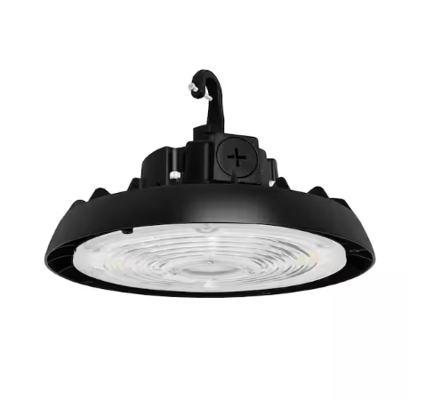 10.4 in. Integrated UFO LED High Bay Light Fixture Garage Light, 4000/5000K, 21000 Lumens 0-10-Volt Dimming - 91010680545