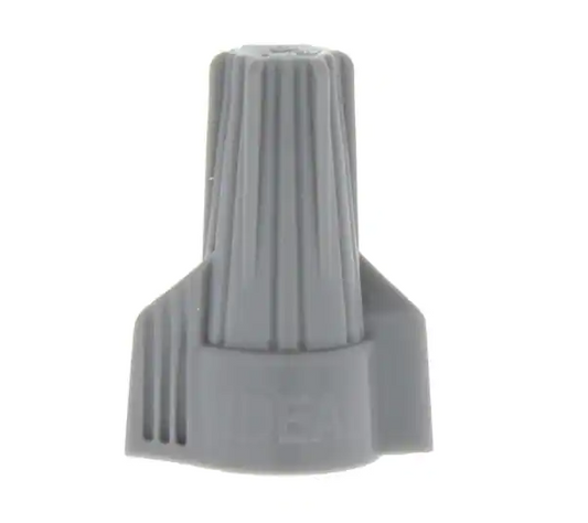 342 Twister Wire Connector, Gray (50-Box) - 91003518102