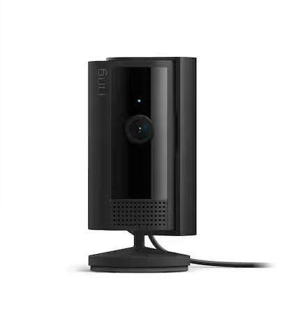 Indoor Cam (2nd Gen) - Plug-In Smart Security Wifi Video Camera, with Included Privacy Cover, Night Vision, Black - 91009186457