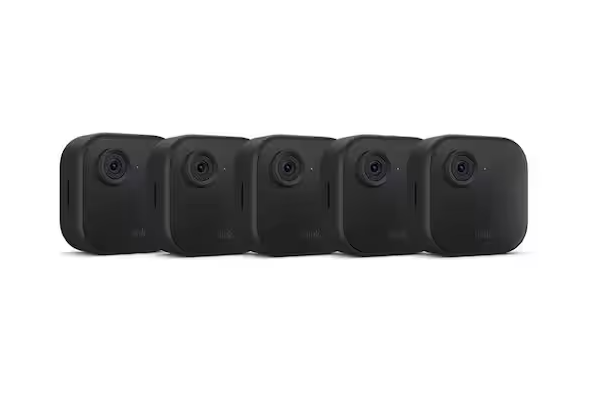 Outdoor 4 (4th Gen) Wireless Outdoor Smart Home Security Camera System with 5 Cameras, up to 2-Year Battery Life (Black) - 91010128874