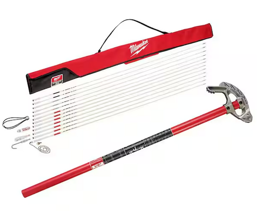 60 ft. Fiberglass Fish Stick Low/Mid/High Flex Combo Kit with 1/2 in. Aluminum Conduit Bender and Handle