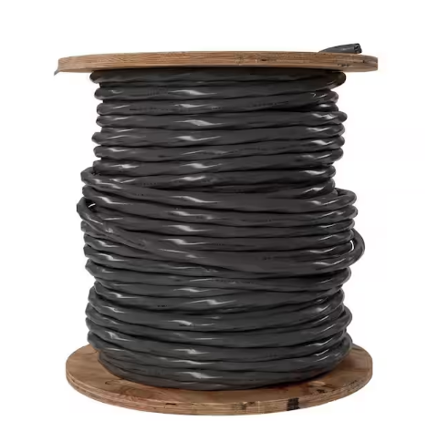 500 ft. 2-2-2-4 Gray Stranded AL SER Cable - 9933849