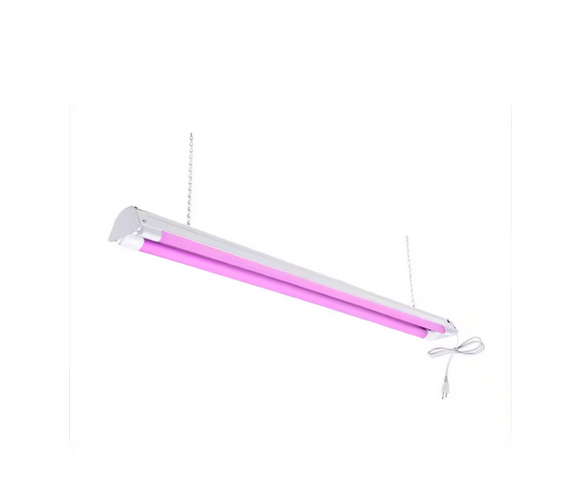 4 ft. 32-Watt 2-Light LED Grow Light (LED Tubes Included) - 91002692041