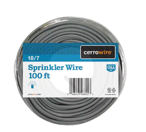 100 ft. 18/7 Sprinkler Wire - 9881929