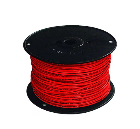 500 ft. 16 Red Stranded CU TFFN Fixture Wire - 9543901