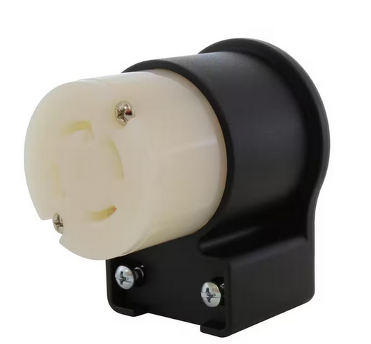 NEMA L16-30R 3-Phase 30 Amp 480-Volt Elbow 4-Prong Locking Female Connector with UL, C-UL Approval - 91010655938