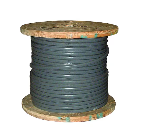 500 ft. 4/0-4/0-4/0 Gray Stranded AL SEU Cable - 9275670