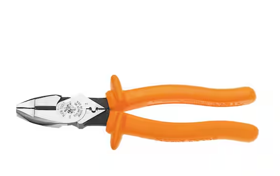 9 in. Insulated Side Cutting Crimping Pliers