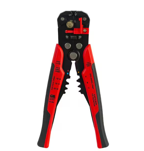 8.25 in. Wire Stripper/Cutter/Crimper with Adjustable Tensioning Wheel - 91005858953