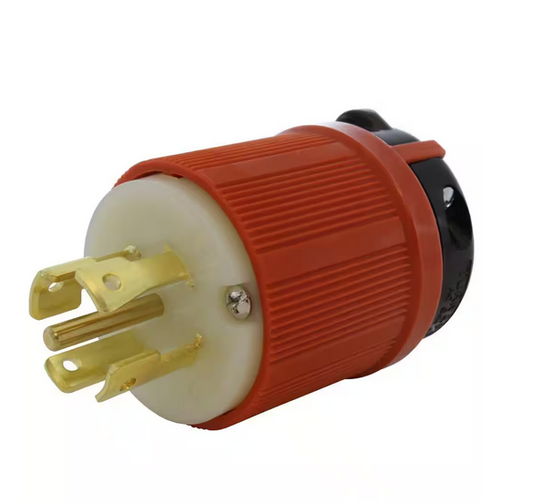 NEMA L22-30P 30A 3-Phase Y 277/480V 5-Prong Locking Male Plug with UL, C-UL Approval - 91007935516