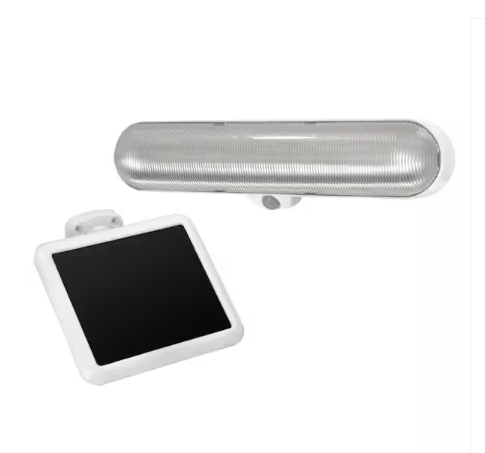 Solar Light Gray Motion Activated Integrated LED Utility Light - 91002819096