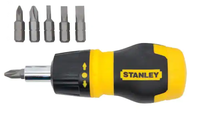 6-in-1 Ratcheting Screwdriver