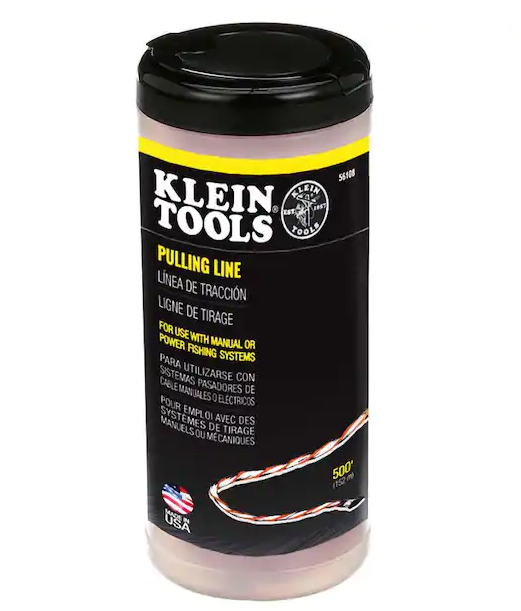 Poly Pull Line with Orange Tracer 500-Feet - 9789900 – All Electric ...