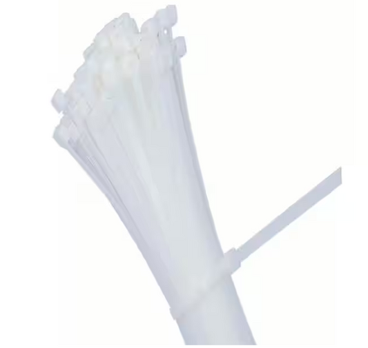 36 in. 175 lbs. Natural Cable Tie (50-Pack) - 91004336541