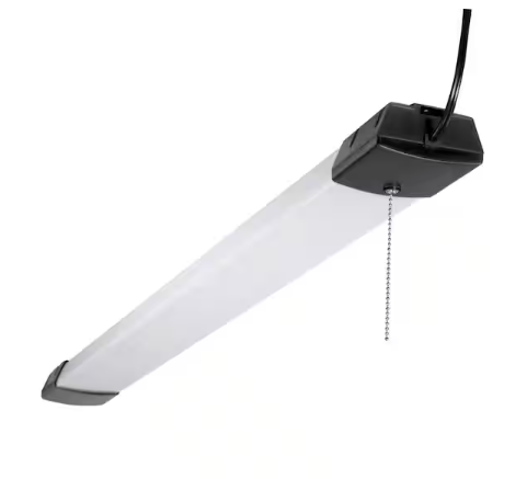 SHP 46 in. 128-Watt Equivalent, 10000-Lumens Integrated LED, White Shop Light, 4000K CCT - 91007526373