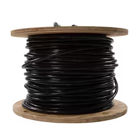 500 ft. 10/3 Black Stranded CU W/G Tray Cable - 9550377