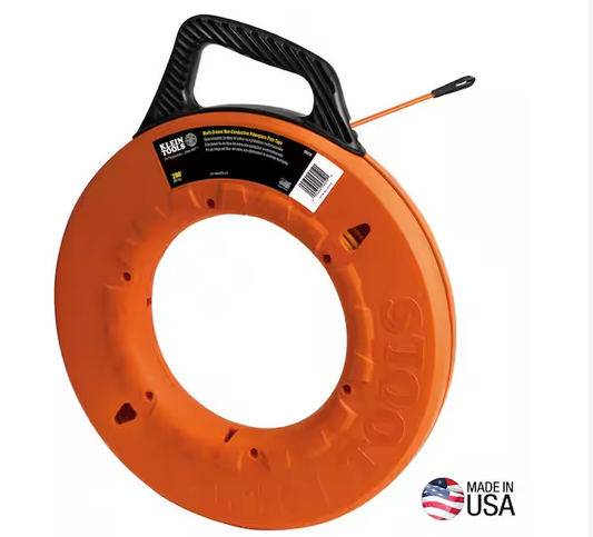 200 ft. Grooved Fiberglass Fish Tape - 91001046655